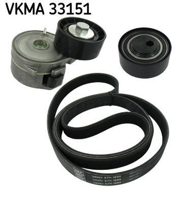 Kit de correias trapezoidais estriadas SKF ref. VKMA 33151